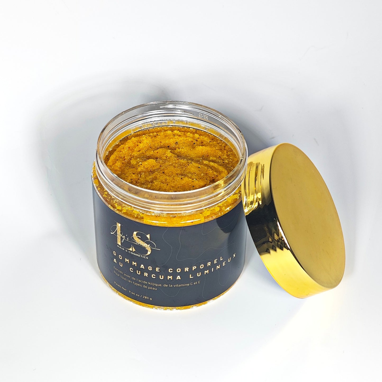 Gommage Corporel au Curcuma Lumineux - Éclat Suprême