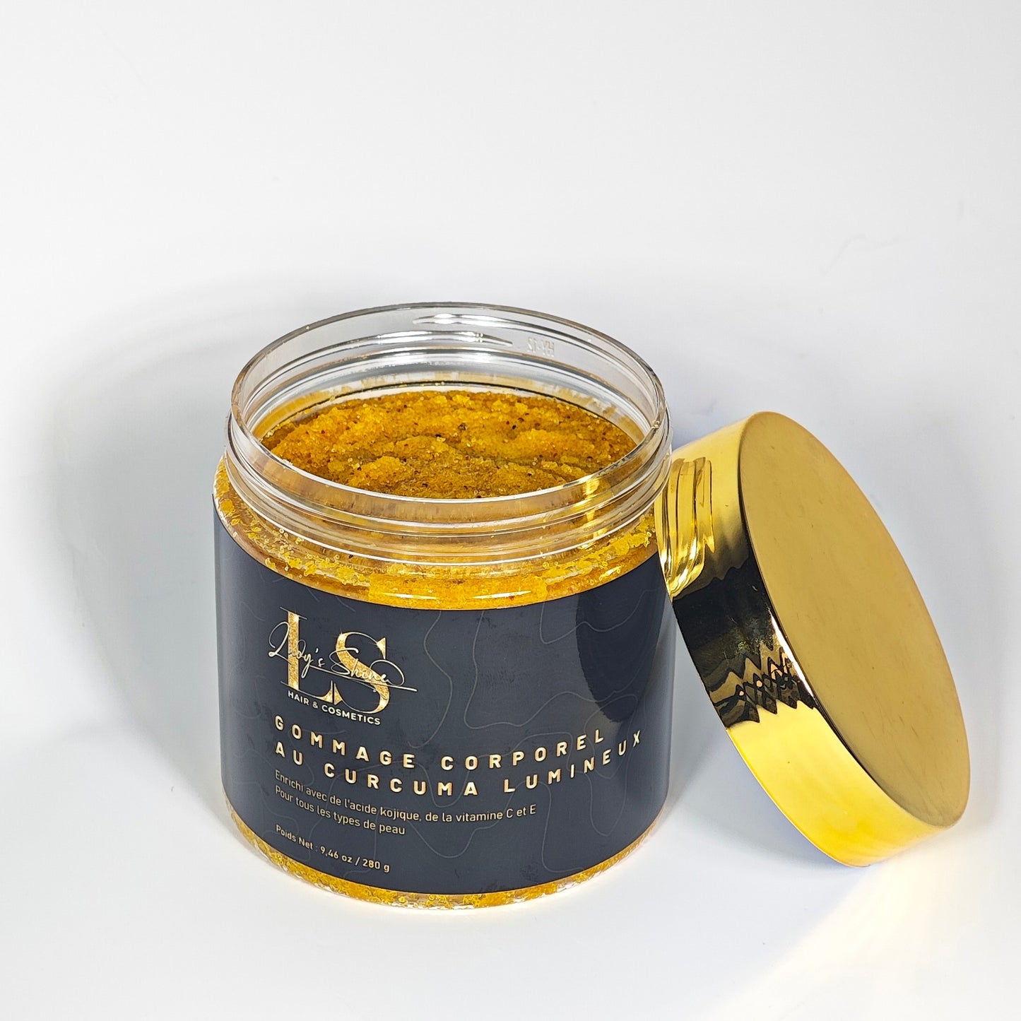 Gommage Corporel au Curcuma Lumineux - Éclat Suprême